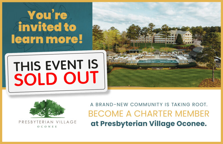 SOLD OUT: Bring a friend and join us for lunch at the Ritz-Carlton Reynolds, Lake Oconee